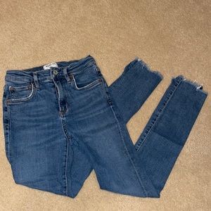 Agolde skinny ankle jeans